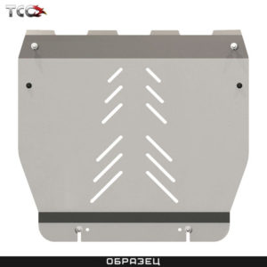 Защита бака для Genesis GV80 (2020-2023) 4WD 3D, 2 шт. № ZKTCC00516