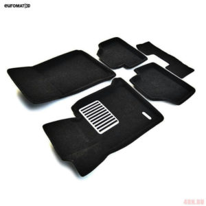 Коврики салона Euromat3D 3D Lux текстильные (Euro-standart) для BMW 1-Серия (E87) хэтчбек 5дв. (2007-2011) № EM3D-001200