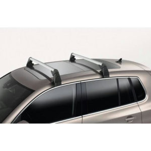 Багажник оригинальный на крышу с аэродинамическими дугами для Volkswagen Tiguan (2007-2016) № 5N0071126