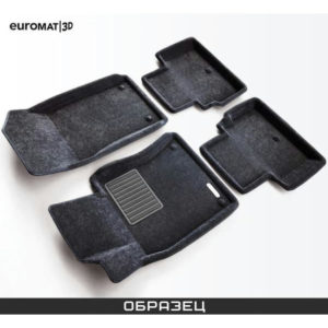 Коврики салона Euromat3D 3D Business текстильные (Euro-standart) для Lexus LS 460 (2007-2012) № EMC3D-003202
