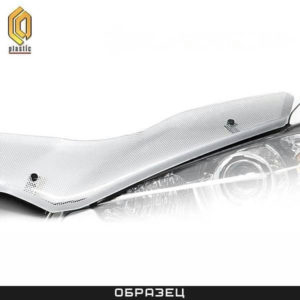 Дефлектор капота шелкография серебро для Peugeot Partner Tepee (2009-2012) № 2010010712723