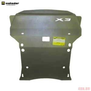Защита двигателя и КПП, радиатора, раздаточной коробки для BMW X3 (F25) (2010-2014) № 30203