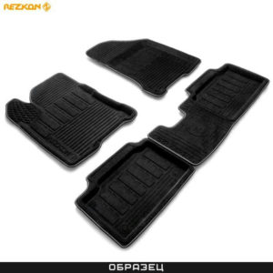 Коврики салона Rezkon 3D текстильные для Mazda CX-5 (2012-2016) № 4023020100