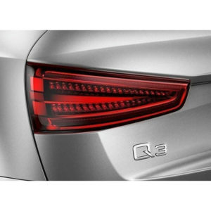 Задние фонари оригинальные с затемнением для Audi RS Q3 (2014-2015) № 8U0052100A