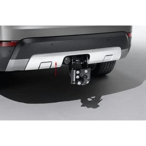 Заглушка проушины на фаркоп с электроприводом, цвет White Sliver для Land Rover Discovery 5 (2016-2023) № LR083037