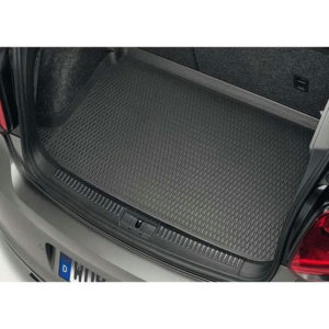 Коврик багажника оригинальный для Volkswagen Polo хэтчбек (вкл. GTI) (2009-2017) (для авто с высоким полом) № 6R0061160A