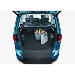 Коврик багажника двухсторонний оригинальный для Volkswagen Touran MQB 7 мест (2015-2023) № 5QA061210A