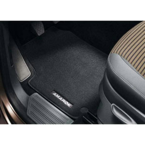 Коврики салона передние текстильные оригинальные Premium для Volkswagen Amarok (2010-2021) № 2H1061275 WGK