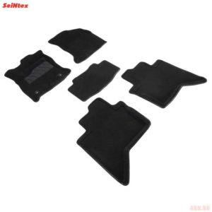Коврики салона 3D текстильные для Toyota Hilux (2015-2023) № 88366