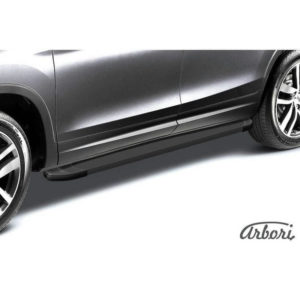 Защита заднего бампера Arbori d57 для Chevrolet TrailBlazer (2013-2015) № AFZDACHTB1213