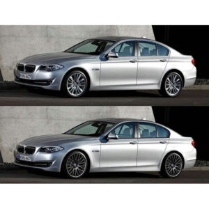 Молдинг на окно двери оригинальный Shadow-Line (левый) для BMW 5-Серия (F10) седан (2010-2016) № 51337209727