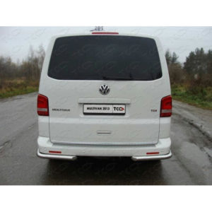 Защита задняя (уголки) 60,3 мм для Volkswagen Multivan (2013-2022) № VWMULT13-13