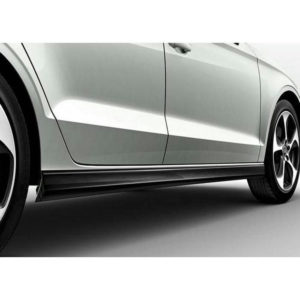 Накладки на пороги оригинальные (черный бриллиант) для Audi A3 кабриолет (2015-2020) № 8V7071685Y9B