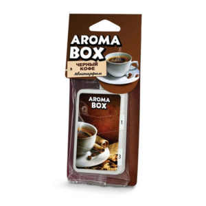 Ароматизатор Aroma Box черный кофе B-14