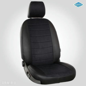 Чехлы на сиденья "Автопилот" для Hyundai Elantra (AD) (2015-2020) черный велюр, федерер № kha-el-g1-chf-v
