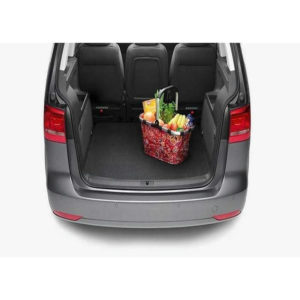 Коврик багажника двухсторонний оригинальный для Volkswagen Touran 5 мест (2010-2015) № 1T5061210 87A
