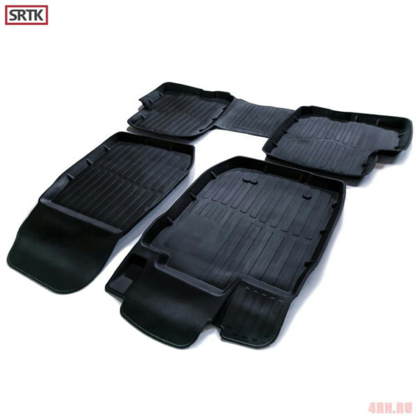 Коврики салона SRTK 3D Standart для Lada (ВАЗ) Largus (2012-2023) № LD.LAR.01X35